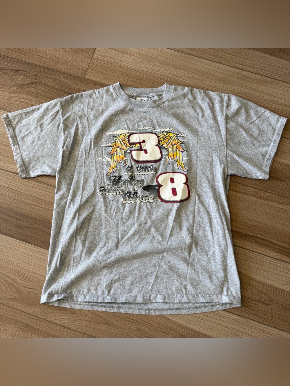 Vintage Dale Earnhardt “A Little Help From Above” NASCAR Shirt